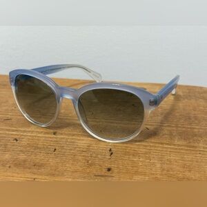 PAUL SMITH Blue Ombré Oversized Sunglasses